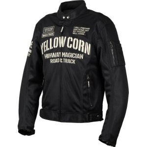 イエローコーン イエローコーン YB-3110 MESHジャケット BLK/IVORY #L