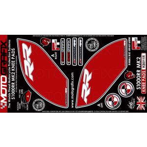 モトグラフィックス MOTOGRAFIX モトグラフィックス MT-KB011R ボディパッド KNEE S1000RR 15-