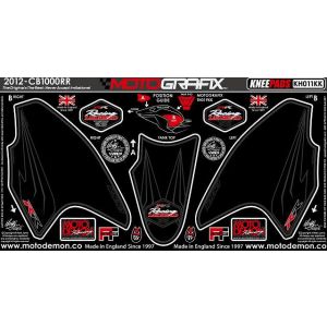 モトグラフィックス MOTOGRAFIX モトグラフィックス MT-KH011KK ボディパッド KNEE CBR1000RR 12-
