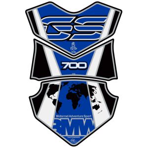 モトグラフィックス MOTOGRAFIX モトグラフィックス MT-TB024B タンクパッド ブルー BMW F700GS 12-15