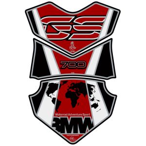 モトグラフィックス MOTOGRAFIX モトグラフィックス MT-TB024R タンクパッド レッド BMW F700GS 12-15