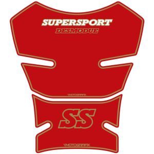 モトグラフィックス MOTOGRAFIX モトグラフィックス MT-TD023R タンクパッド レッド DUCATI SS Supersport 89-98