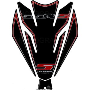 モトグラフィックス MOTOGRAFIX モトグラフィックス MT-TS029K タンクパッド ブラック GSX-S1000