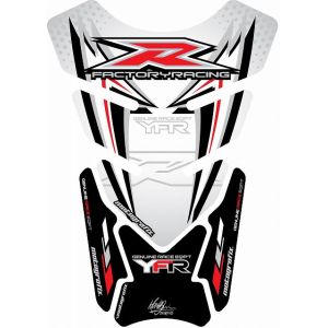 モトグラフィックス MOTOGRAFIX モトグラフィックス MT-TY015WK タンクパッド WHT YAMAHA QUADPAD