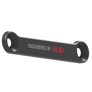 R&G アールアンドジー R&G RG-BLP0105BK-RED リアフットレストプレート ブラック レッド NAMING Z H2 20-