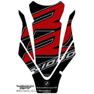 モトグラフィックス MOTOGRAFIX モトグラフィックス MT-TB043RRK タンクパッド BLK/GRY BMW S1000RR 19-21