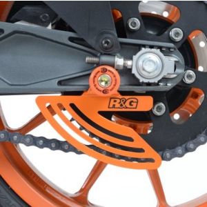 R&G アールアンドジー R&G RG-TG0011BK Toe/チェーンガード ブラック KTM RC125/200/390 14-･HUSQVARNA Vitpilen701 18-