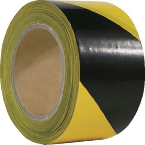 セーフラン セーフラン 11642 バリケードテープ 黄/黒 幅70mm×130m 非粘着