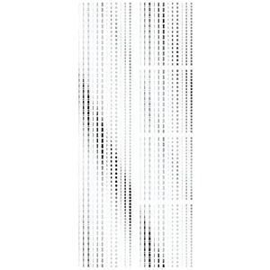 イングカワモト イングカワモト ツメキラ ネイルシール 点線 シルバー マルチカラー SG-TEN-101
