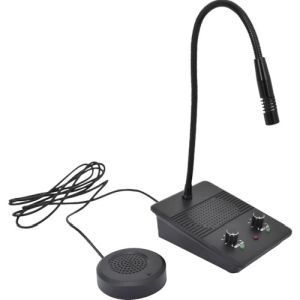 サンコー サンコー S-CMS21B 簡単設置!仕切り マスク越しでもスムーズ会話「窓口業務マイク&スピーカー」