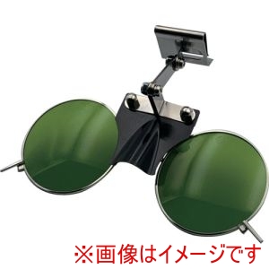 トーアボージン TOA BOJIN トーアボージン 383BL TBP2 ひさし有りヘルメット取付遮光めがね 383BL TBP2