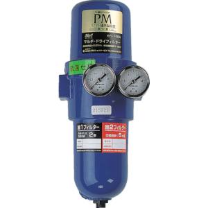 前田シェル 前田シェル T-107A-1000-AB 抗菌 除菌3in1マルチ ドライフィルターRc1/2インチ