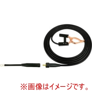 マイト工業 マイト工業 CTJA-2210N アースクリップ ネジロックジョイントオス+メスWCT20cm付キャプタイヤ 10m 22mm2×10m