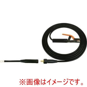 マイト工業 マイト工業 CTJH-3805N ホルダー ネジロックジョイントオス+メスWCT20cm付キャプタイヤ 5m 38mm2×5m