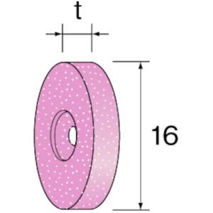 ミニター ミニモ Minimo ミニター ミニモ NA1512 PA砥石ホイール 120 10個入 外径16mm 幅3.0mm