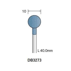 ミニター ミニモ Minimo ミニター ミニモ DB3273 研磨用ゴム砥石 WA ハード #220 φ10 10本