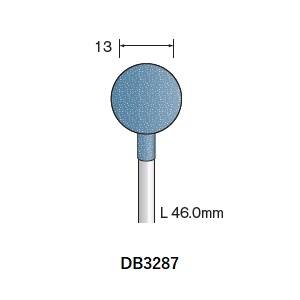 ミニター ミニモ Minimo ミニター ミニモ DB3287 研磨用ゴム砥石 WA ハード #1000 φ13 10本