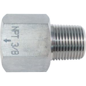 アソー ASOH アソー NF-8333 ステンレス製 変換内外ソケット 外PT3/8×内NPT3/8 ASOH