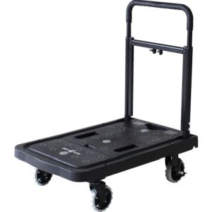 ダンディ ダンディ F-CART02 樹脂製台車 フラットカート2 ブラック W675×D406 荷重80kg メーカー直送 代引 北海道沖縄離島不可