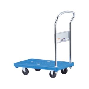 花岡車輛 ダンディ 花岡車輛 UPL-LS プラスチック台車 ダンディPシリーズ タイプPL 固定ハンドル式 標準 ノイズレスキャスター 仕様