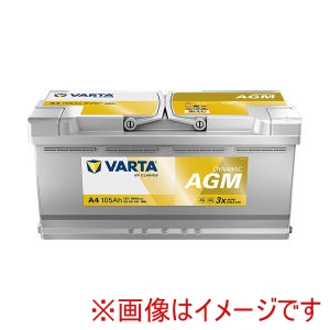 VARTA VARTA 605 901 095 欧州車用 DIN規格 バッテリー Dynamic AGM 規格LN6 AGM メーカー直送 代引不可 北海道沖縄離島不可