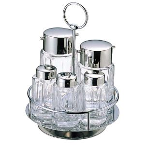 大塚硝子店 大塚硝子店 五本立カスターセット No.80