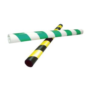 アラオ アラオ AR-090 パイプガード 反射式 黄/黒 メーカー直送 代引不可 沖縄離島不可