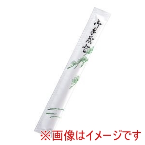 原田 原田 白楊8寸紙完封箸 松葉柄 楊枝入 1ケース4000膳入
