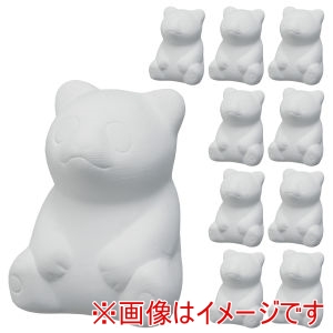 おみくじ工房 おみくじ工房 おえかき 陶器 どうぶつ パンダ 10個セット 58894