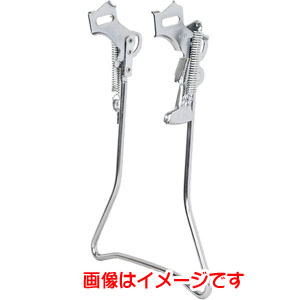 昭和インダストリーズ SHOWA 昭和インダストリーズ 両立スタンド 20型 クロムメッキ W-11 20 CP