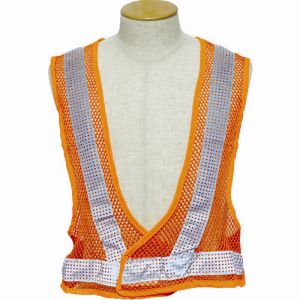 つくし工房 つくし工房 TY-35J フォーシーズンチョッキ 蛍光オレンジ