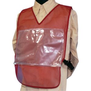 つくし工房 つくし工房 TY-52R いろいろチョッキ ダークレッドメッシュ