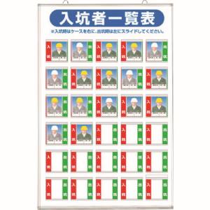 つくし工房 つくし工房 134-A 標識 「入坑者一覧表 30人用」 メーカー直送 代引不可 沖縄離島不可