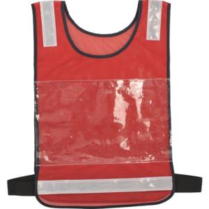 スリーライク スリーライク A-0019-R メッシュゼッケンベスト レッド