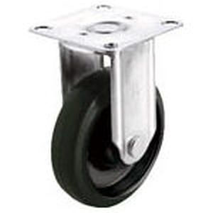 ユーエイキャスター YUEI ユーエイキャスター SUS-NRK-130 ステンレスキャスター固定車 130径ナイロンホイルゴム車輪