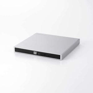 エレコム ELECOM エレコム LDR-PWA8CU3MSV DVDドライブ/Type-C/Mac向け/シルバー