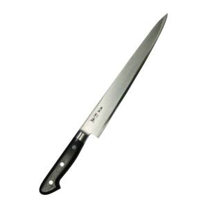 杉本刃物 杉本刃物 ツバ付最上品 A 洋庖丁 日本鋼 筋引 ハムスライス 30cm