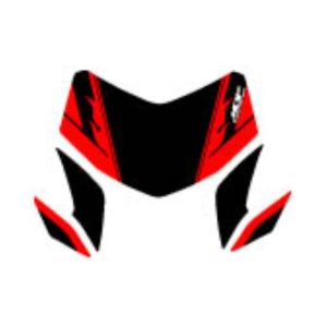 エムディーエフ MDF エムディーエフ MCRFM-B-RD-LC ファイアーライトカウルRD CRF250M 13- MDF