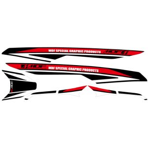 エムディーエフ MDF エムディーエフ M17VS25-A-RD-FT グラフィックキット アタッカーモデル RD フロントトップ V-Strom250 17- MDF