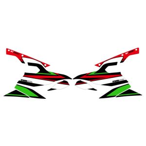 エムディーエフ MDF エムディーエフ M21ZX25-A-SGR-FT グラフィックキット アタッカーモデル SGR フロントトップ ZX-25R 20 MDF