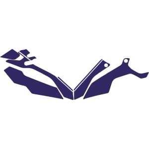 エムディーエフ MDF エムディーエフ M22R7-D-BU-UN ストロボアンダーカウルBU YZF-R7 22 MDF