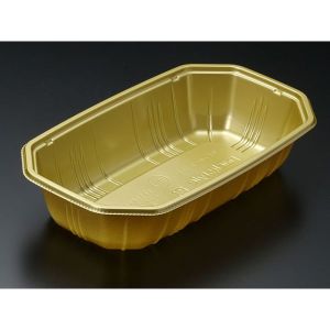 パックスタイル パックスタイル 青果 農産容器 PS BPフルーツ 2L ゴールド【weeco】 1ケース(1000) 00506575 メーカー直送 法人限定 代引不可 北海道沖縄離島不可