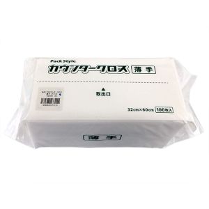 パックスタイル パックスタイル ふきん クロス PS カウンター クロス ダスター 薄手 白 R 1ケース(900) 00520385 メーカー直送 法人限定 代引不可 北海道沖縄離島不可