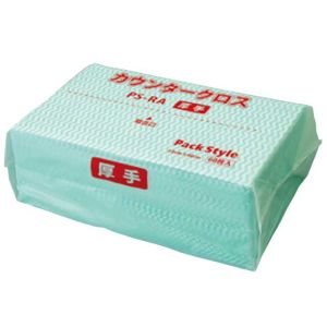 パックスタイル パックスタイル ふきん クロス PS カウンター クロス ダスター 厚 緑 R 1ケース(540) 00520392 メーカー直送 法人限定 代引不可 北海道沖縄離島不可