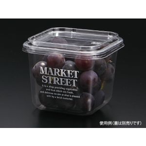 パックスタイル パックスタイル 青果 農産容器 PSマルチカップ角 751 MS 白 1ケース(600) 00519171 メーカー直送 法人限定 代引不可 北海道沖縄離島不可