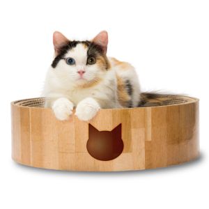 猫壱 neco ichi 猫壱 バリバリボウル 猫柄 猫 爪とぎ 爪研ぎ