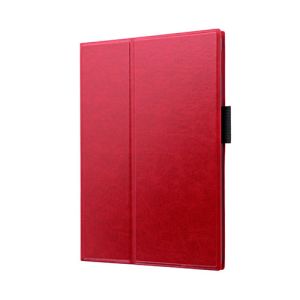 MSソリューションズ LEPLUS MSソリューションズ iPad 10.2inch 第9世代 第8世代 第7世代 薄型PUレザーフラップケース PRIME レッド LP-ITM19PRIRD