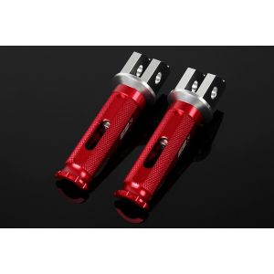 スピードラ SSK SPEEDRA スピードラ AFPR118RD アルミ削出ステップ レーシング タンデム 取付部カラー シルバー/ステップバーカラー レッド