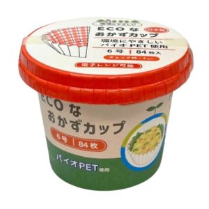 Ksインターナショナル Ksインターナショナル 環境にやさしい ECOなおかずカップ 紙容器 チェック柄 6号 84枚