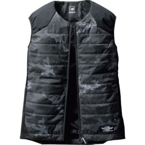 バートル BURTLE バートル 3214-38-XL TCヒーターベスト カモフラブラック